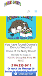 Mobile Screenshot of donnasdonuts.com